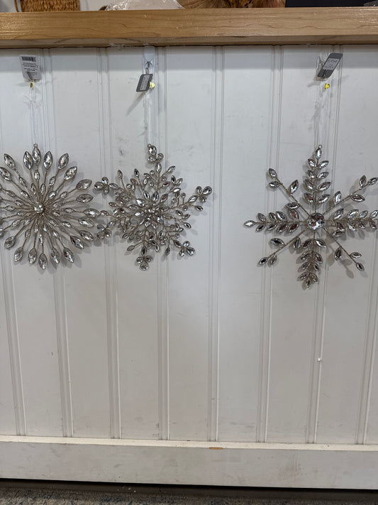 Ornament /Large Jewelled Snowflake