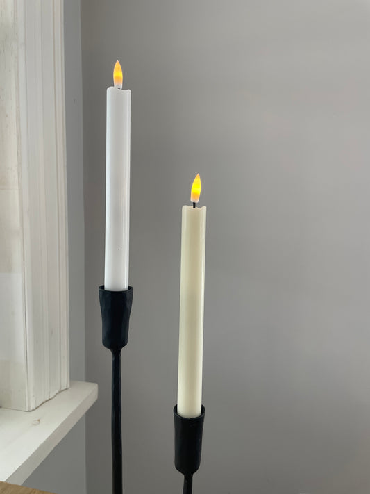 Taper Candles / White or Sand