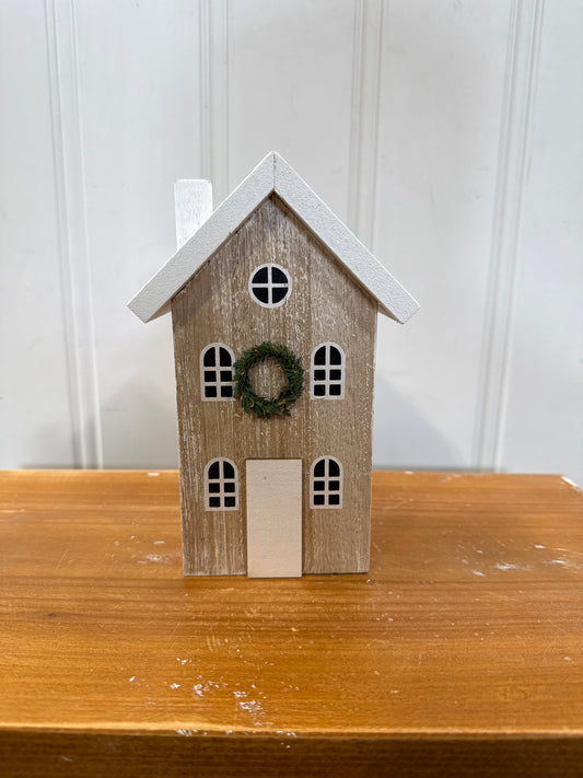 Wooden House Decor