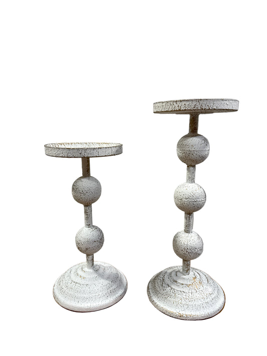 Candle Holder / Distressed