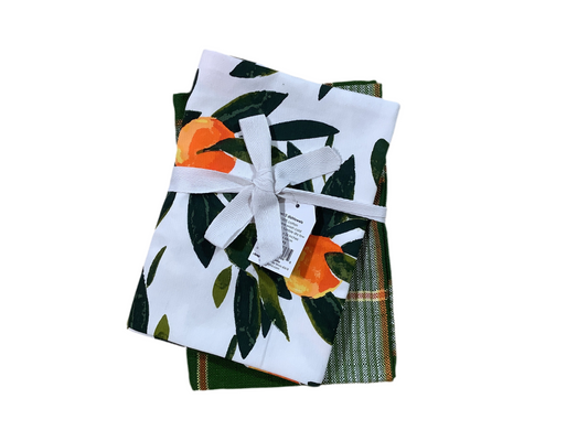 TAG0493 Dishtowels Citrus Grove