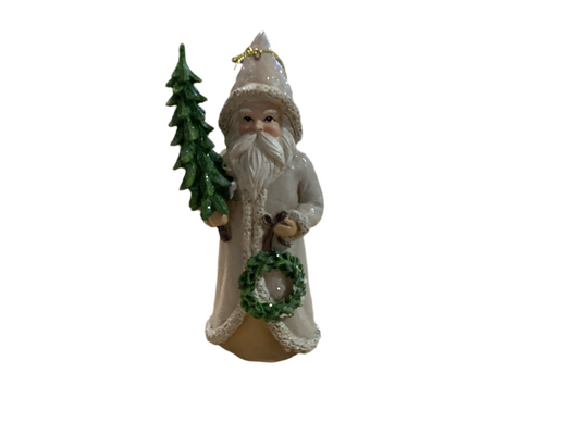 RAZ7003 Tree Ornament/Natural Santa