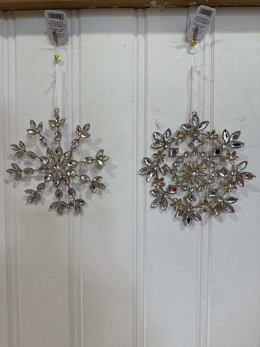 Ornaments / Jewelled Snowflake
