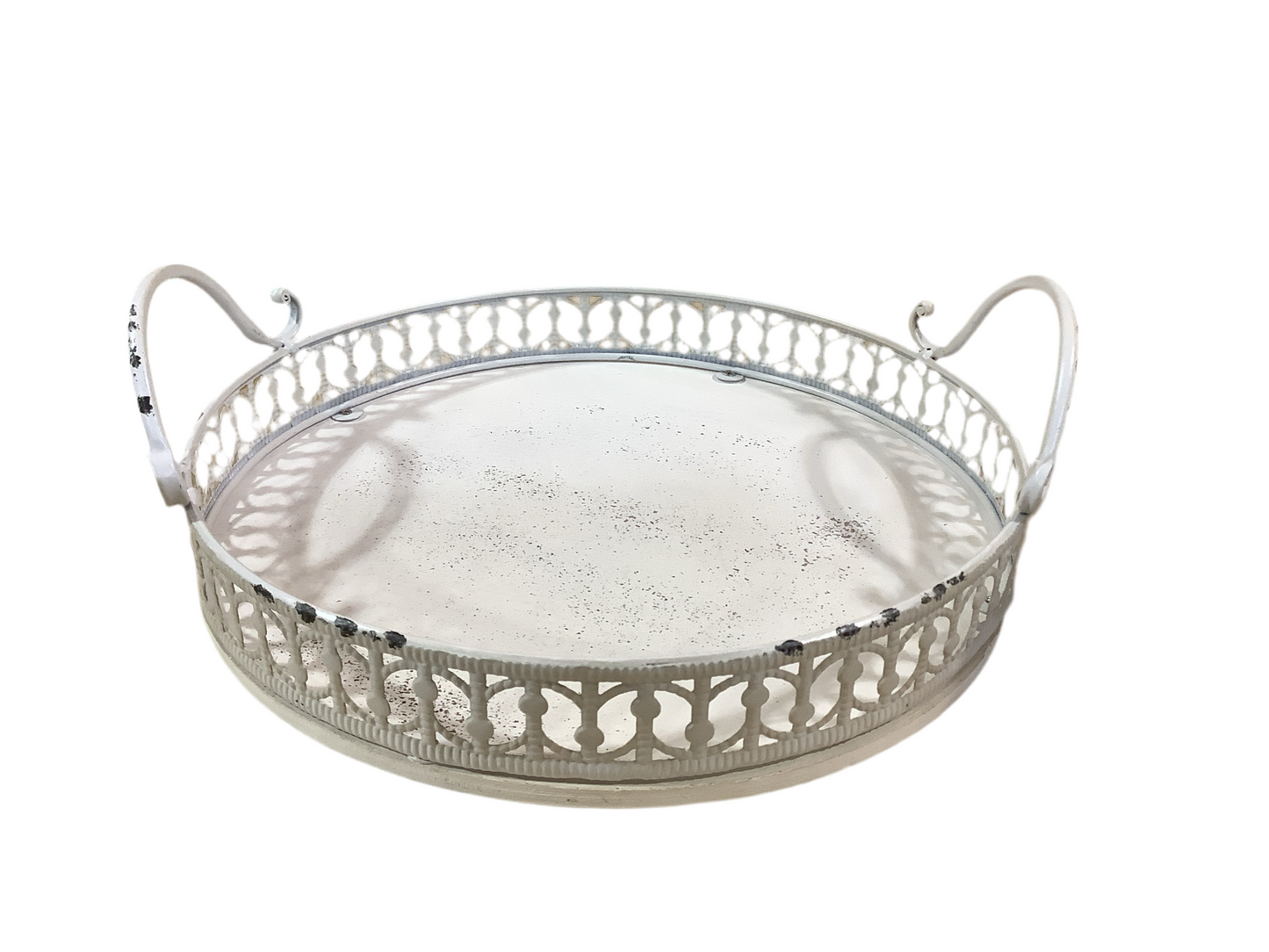 FP164 Round Tray w Handles
