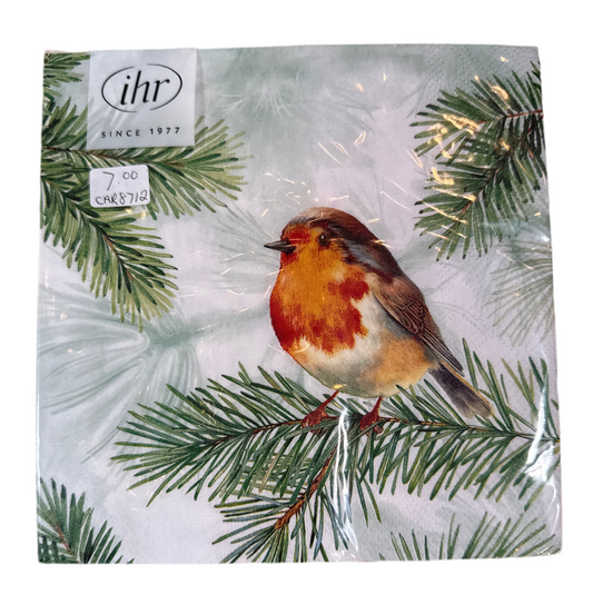 CAR8712 Lunch Napkin /Charming Robin
