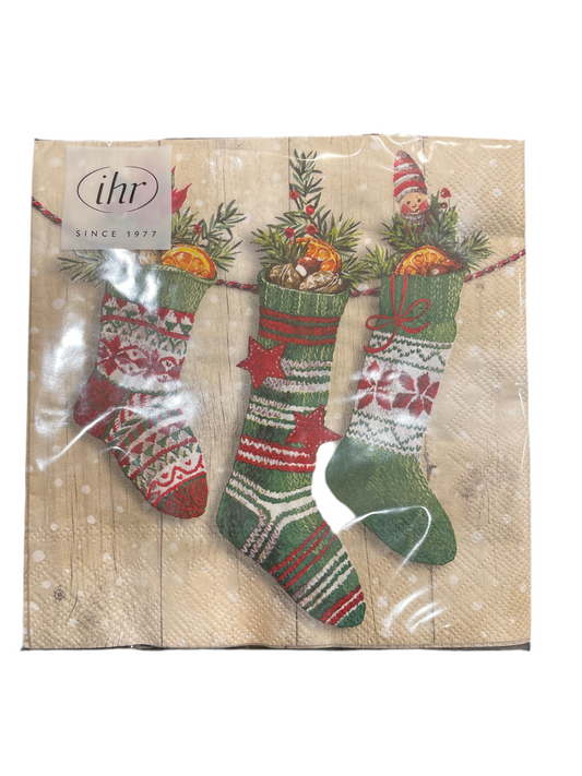 CAR5860 Lunch Napkin / Knit Socks