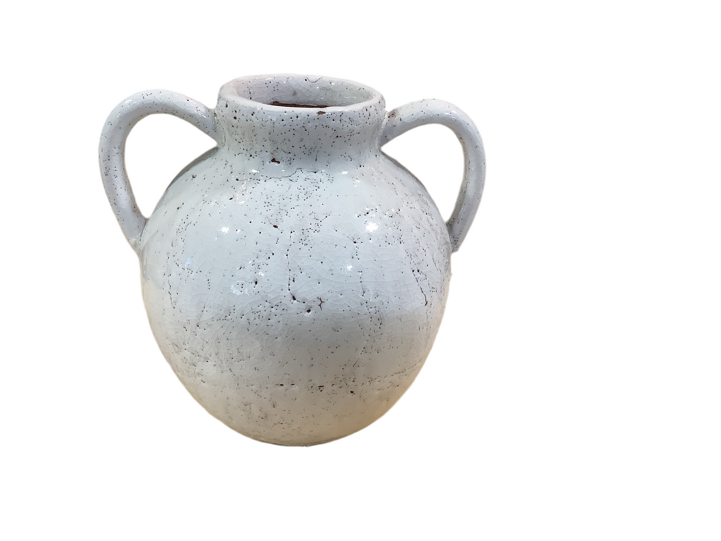 HS01- Vase White w Handles