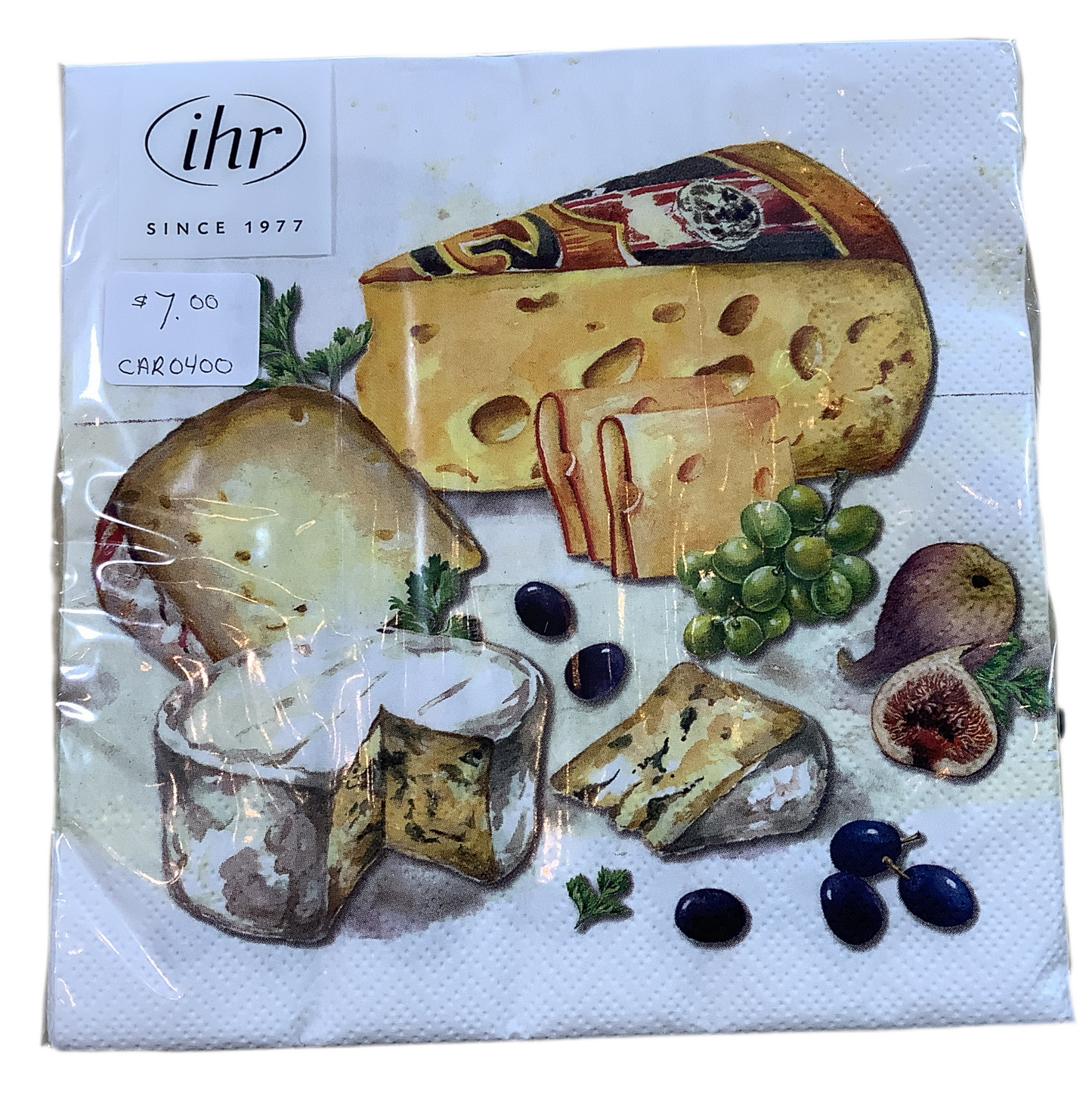 CAR0400 Lunch Napkin/Cheese Selection