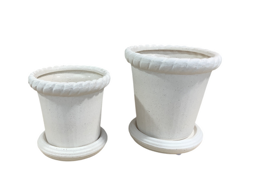 Ceramic Planter White