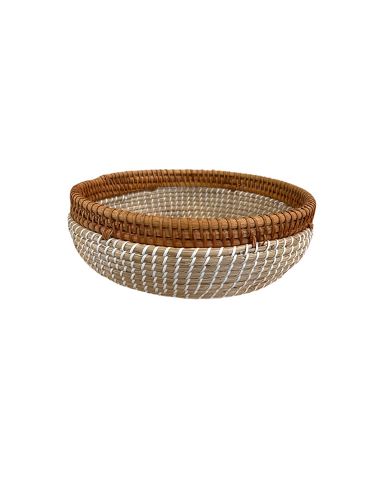 AB8337L Wicker Bowl