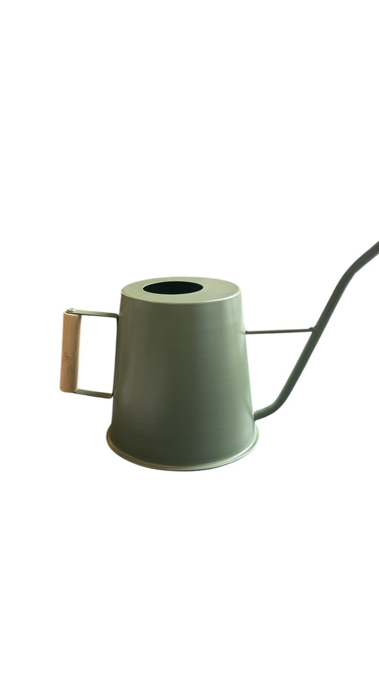 Nos0656- watering can / sage green