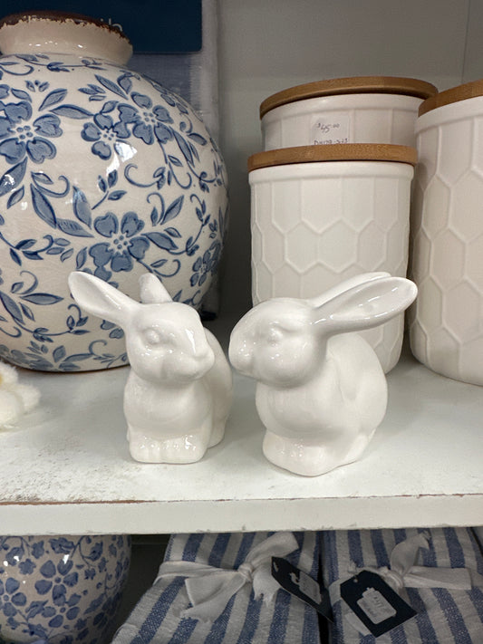 TAG16191 Salt & Pepper / Bloom Blossom Bunny