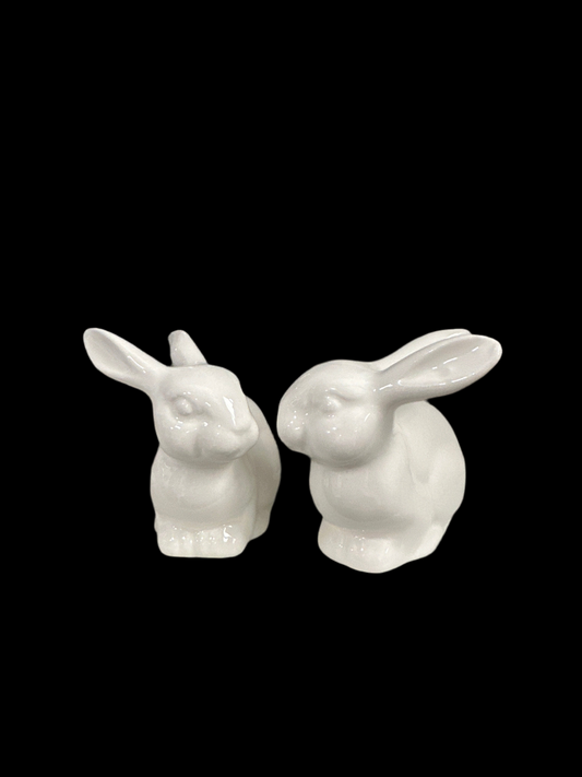 TAG16191 Salt & Pepper / Bloom Blossom Bunny