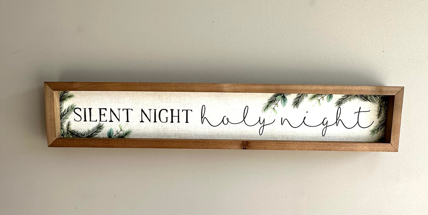 GC0072 Wall Plaque - Silent Night