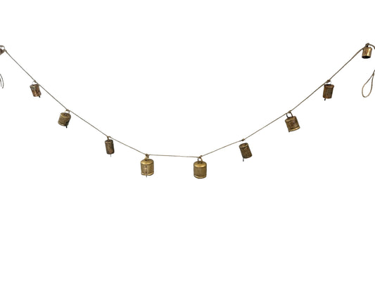 IND4238 Rustic Bell Garland