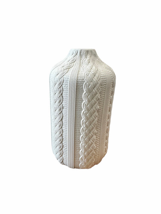AB5689-vase knit & cable pattern