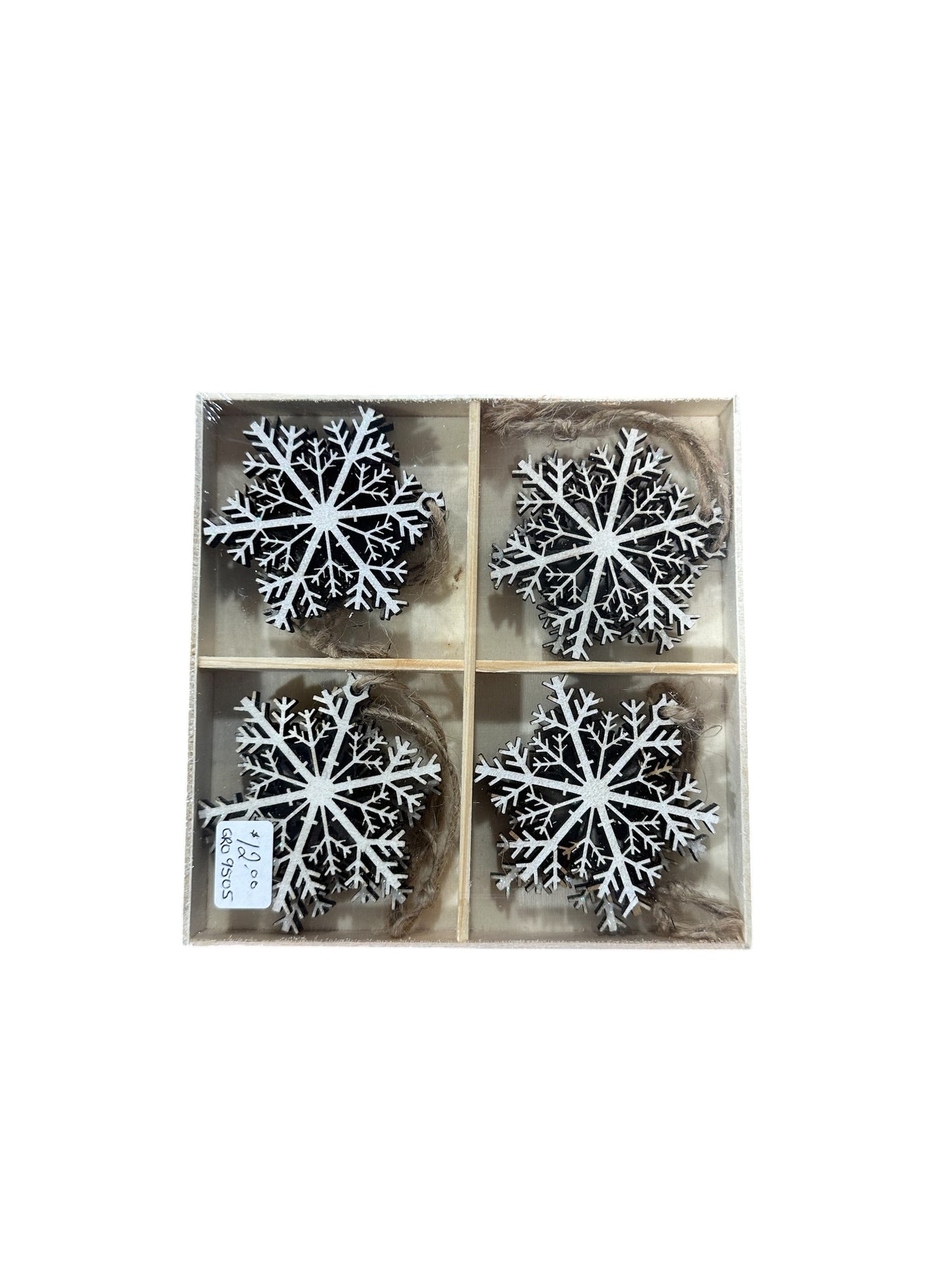 GRO9505-Ornament Snowflakes/ set of 8