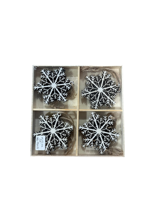 GRO9505-Ornament Snowflakes/ set of 8