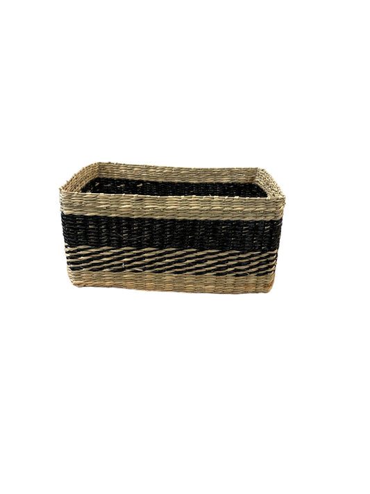 NOS7362 - Basket - Black / Natural