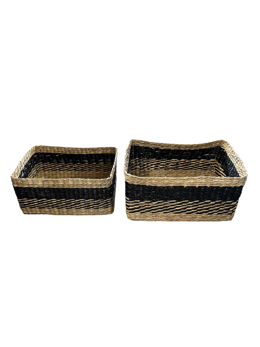 NOS7362 - Basket - Black / Natural