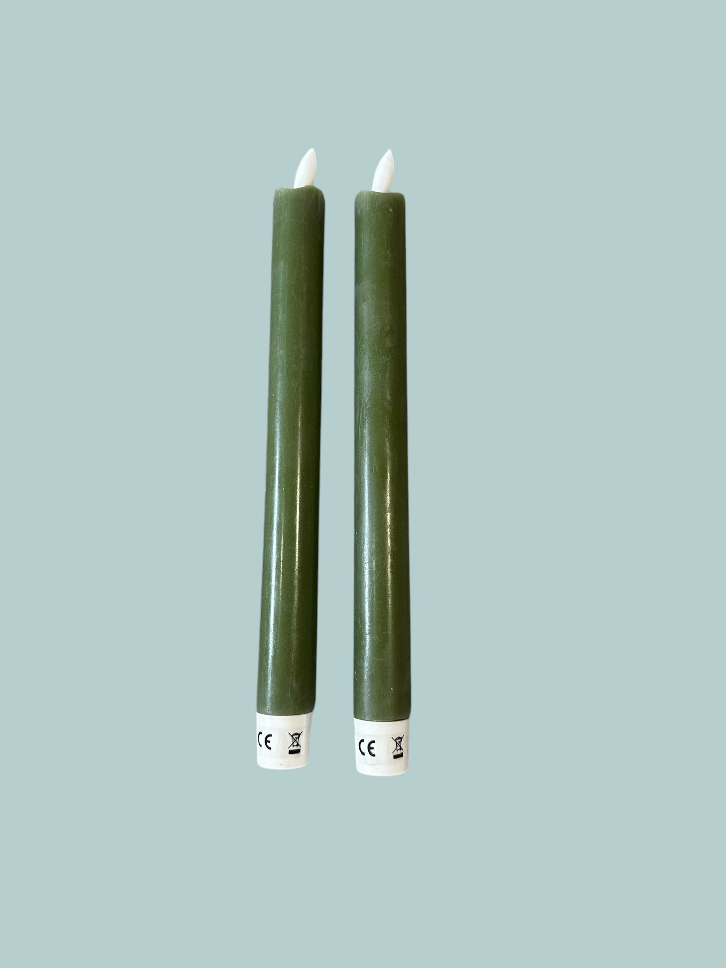 Taper Candles / Green or Red