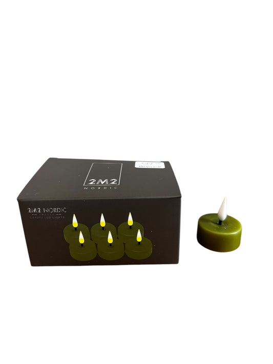 Tealight Candle - green