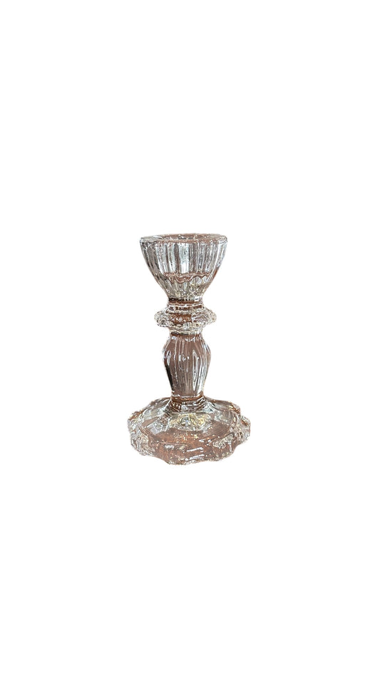 Cmc733- glass candle holder