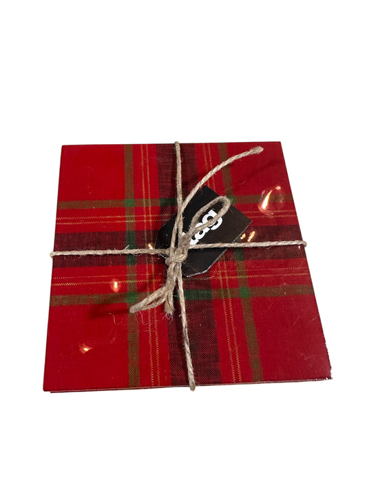 Tag0654- Plaid coasters