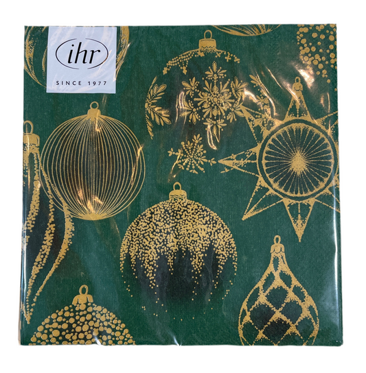 CAR5329 Lunch Napkin / Shining Baubles