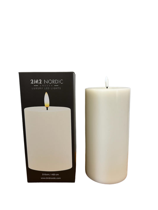 AB4379 Pillar Candle 8” Sand