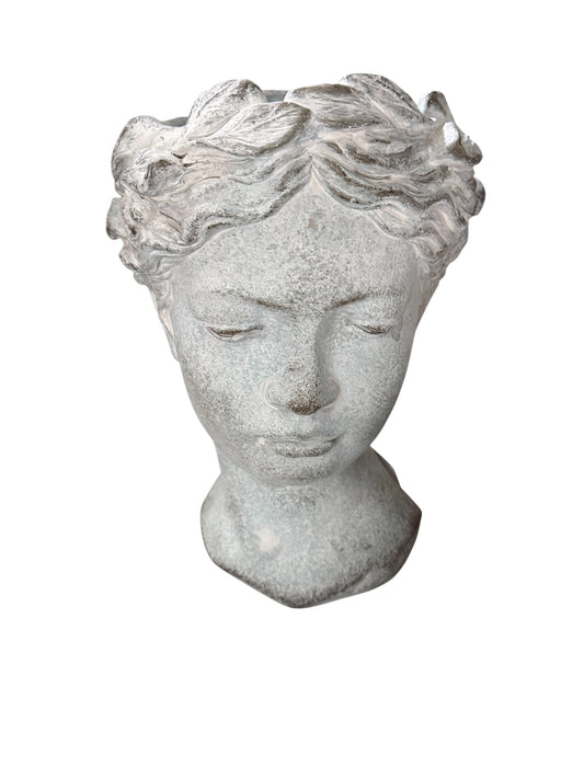 AB535- ladies head / planter