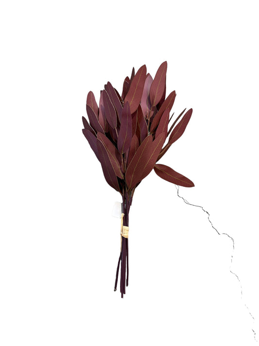 CMC098 - Eucalyptus bundle / burgundy