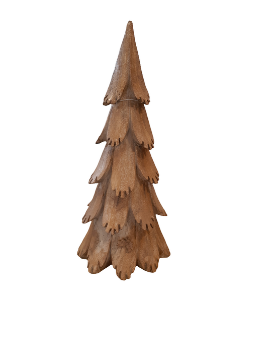 RAZ1641 Trees /Carved Wood Look