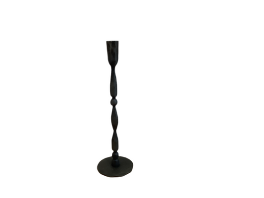 Candle Holder Black Iron  P5026 / 5027