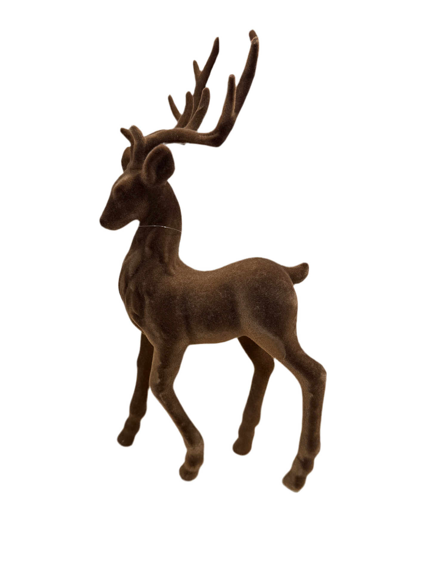 Deer / Brown Flocked