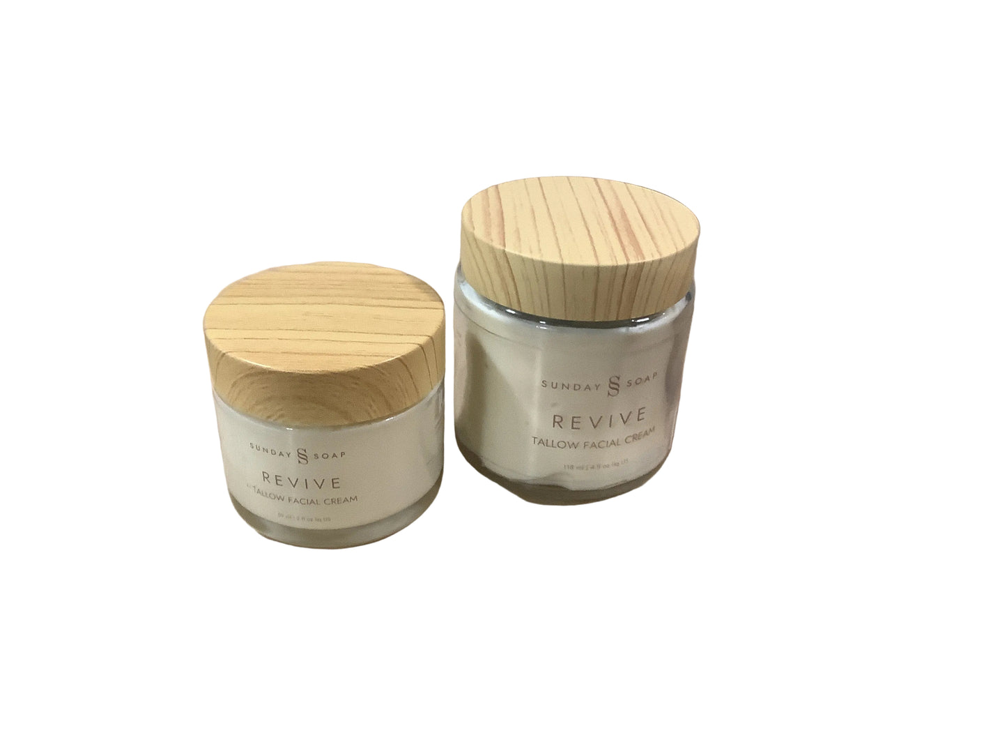 SS02- Sunday Soap / Revive / Tallow Facial Cream