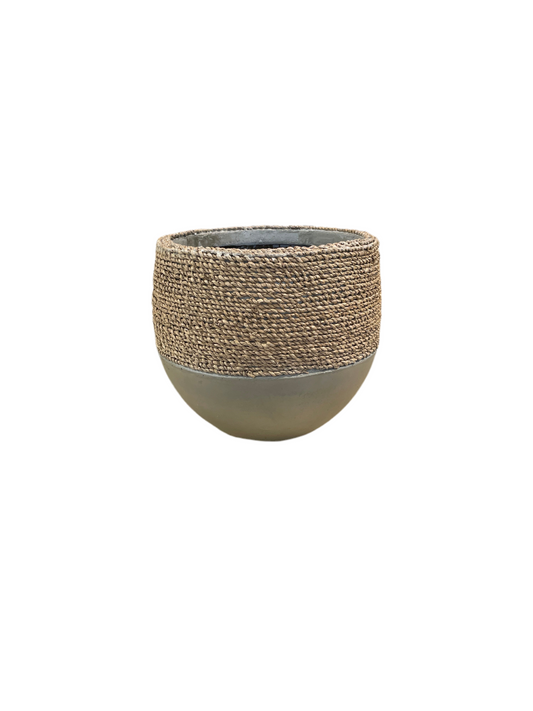 AB5048 Planter / Half Seagrass