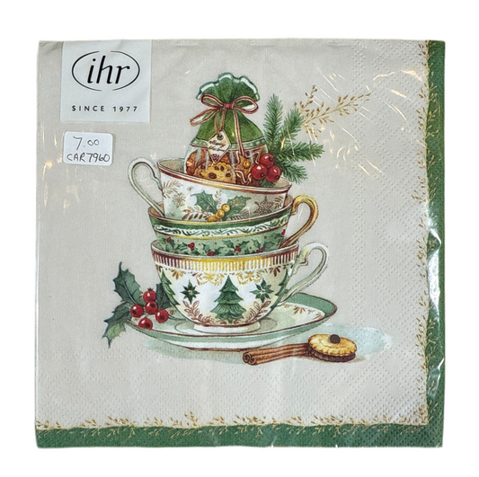 CAR7960 Lunch Napkin /Festive Tea Time