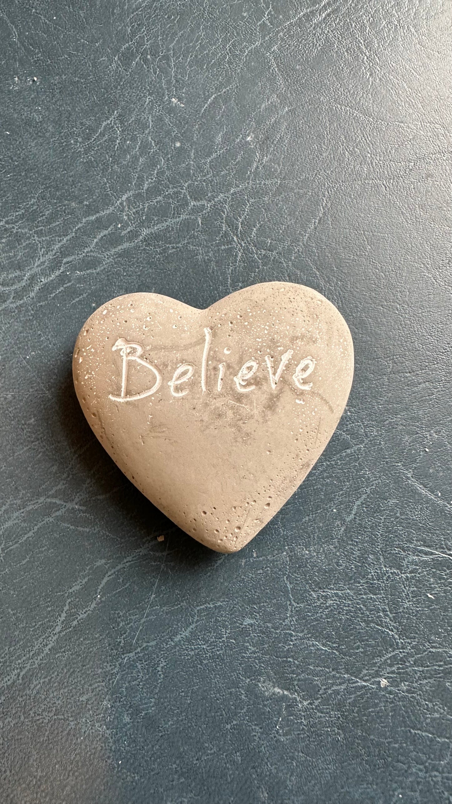 Cement stones with message