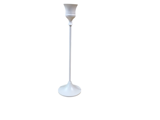 AZ09/10/11 White Taper Candlesticks