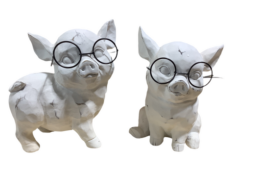 RAZ1063 Pig with Glasses