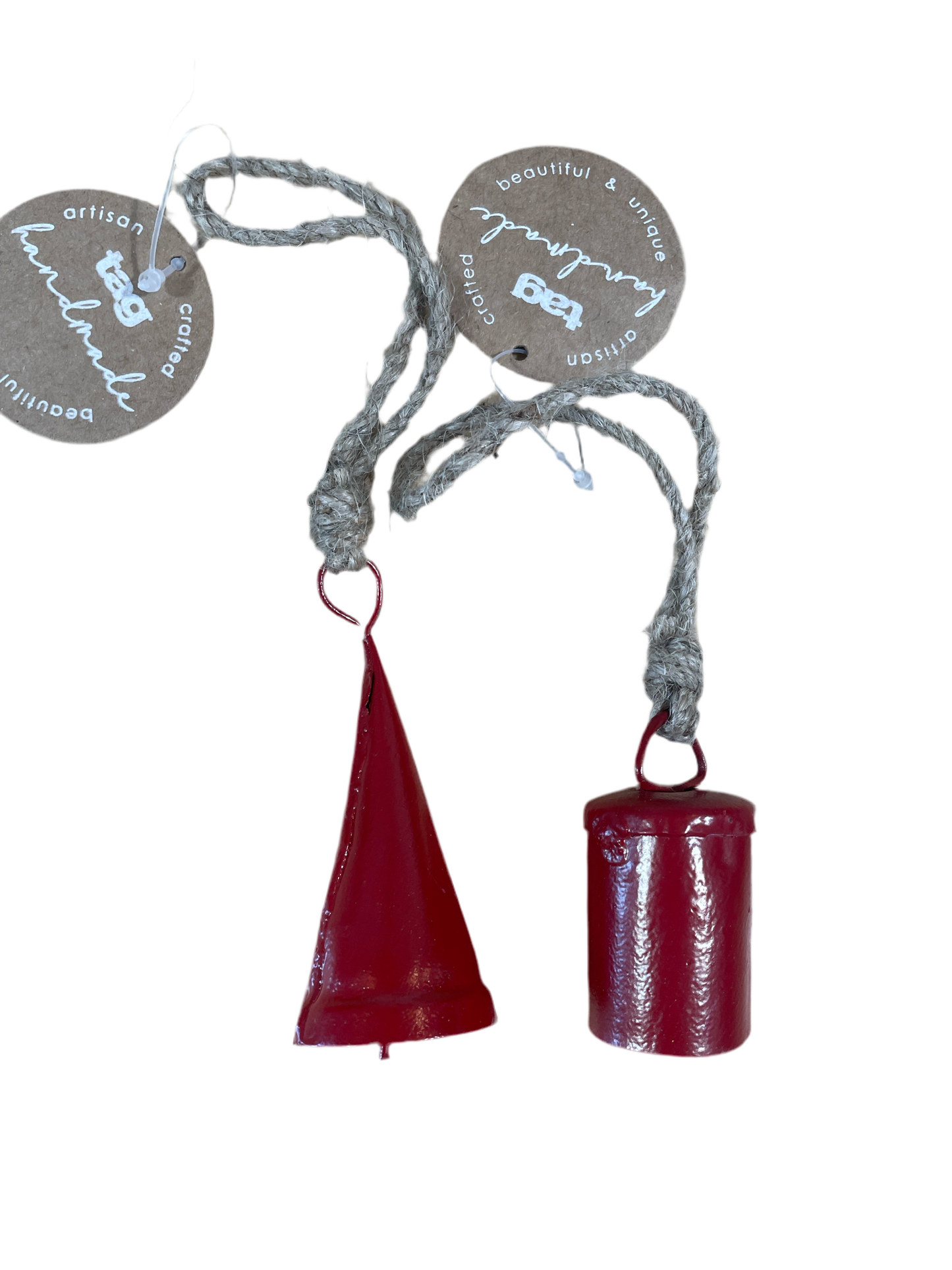 TAG4881 Mini Hanging Red Bells