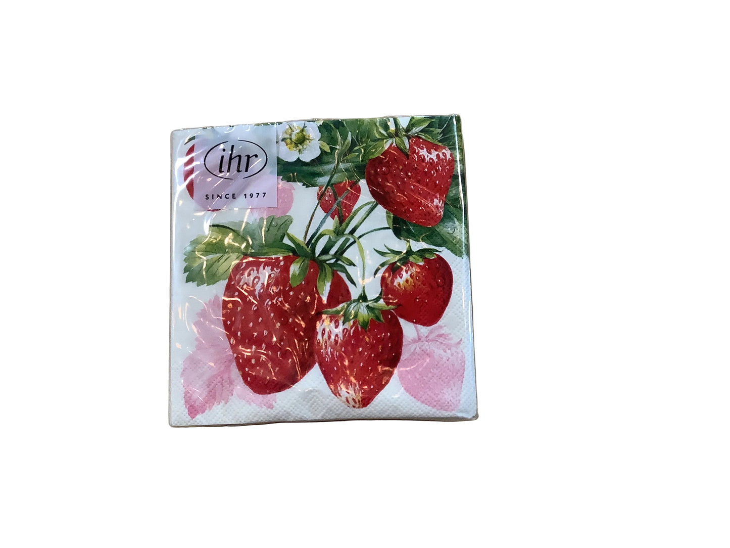 CAR1860 Cocktail Napkins/Strawberry Fruit