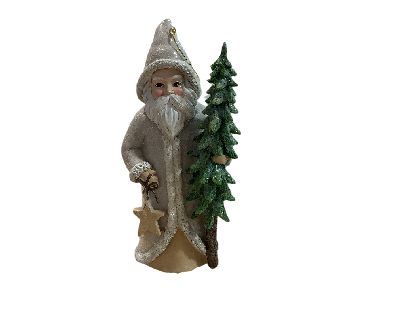RAZ7003 Tree Ornament/Natural Santa