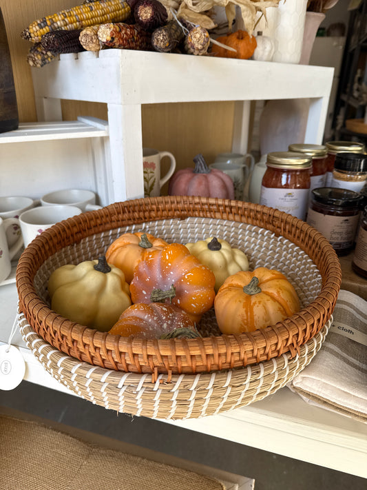 AB8337L Wicker Bowl