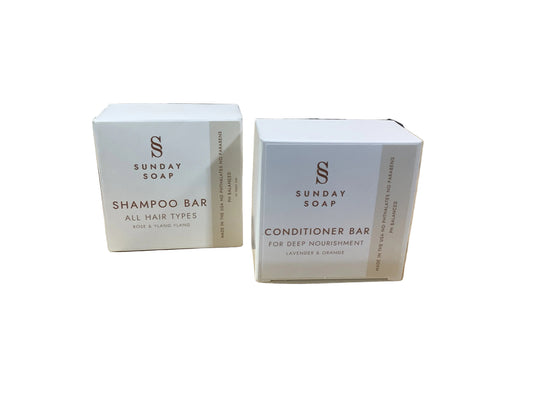 Sunday Soap Shampoo/Conditioner Bars