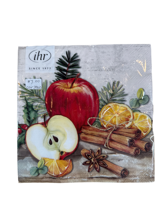 CAR3960 Lunch Napkin / Apple Cinnamon