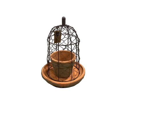 Wire Dome with Redstone Pot/Tray