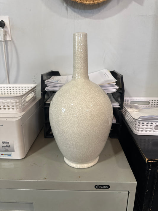 HS12 - Vase/ white / glossy