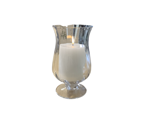 CMC437  Glass Stemmed Vase